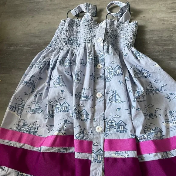 blue matilda jane dress Matilda Jane Blue Floral Child Size 10 Girl's Dress